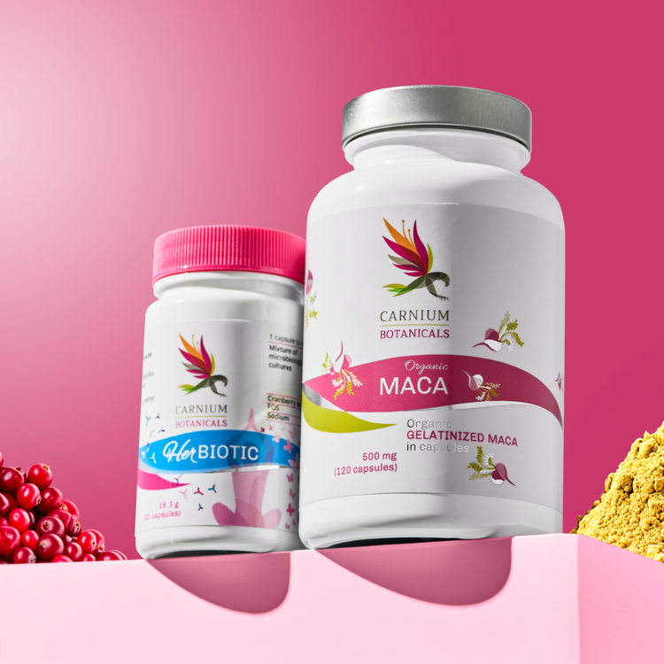 Paquete Equilibrio Hormonal: Her Biotic + Maca -10%