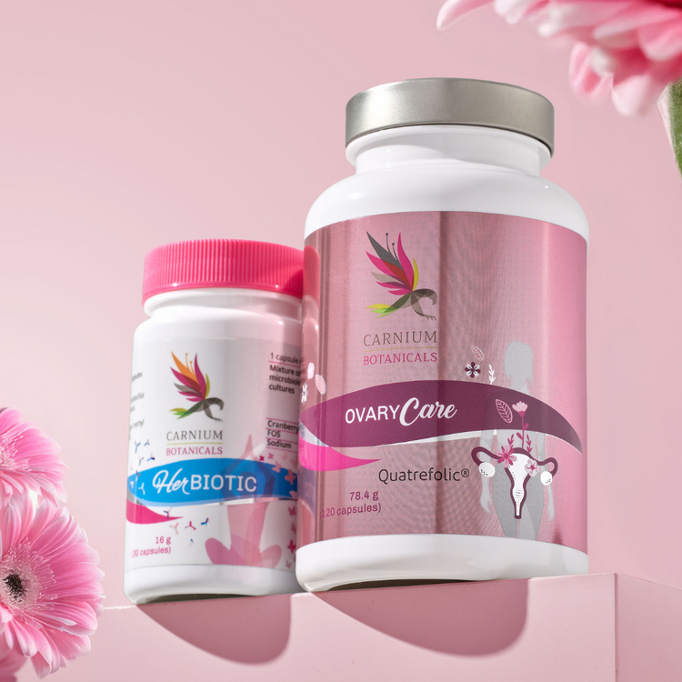 Paquete Salud Reproductiva Femenina: Her Biotic + Ovary Care -10%