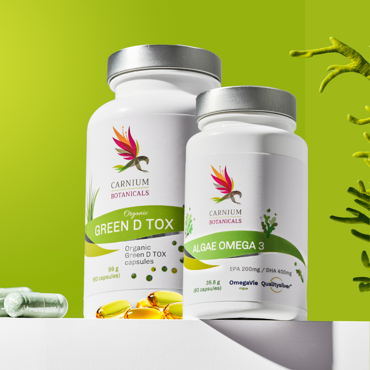Soporte Detox: GREEN DTOX + ALGAE OMEGA 3 -10%