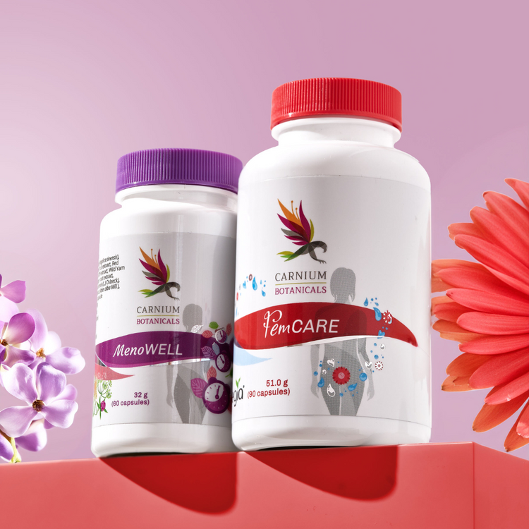 Paquete Adiós Sequedad en la Menopausia: Menowell + Femcare -10%