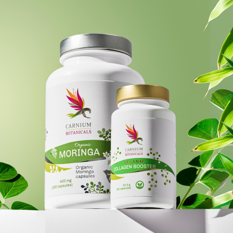 Paquete Belleza desde el Interior: Moringa + Collagen Booster -10%