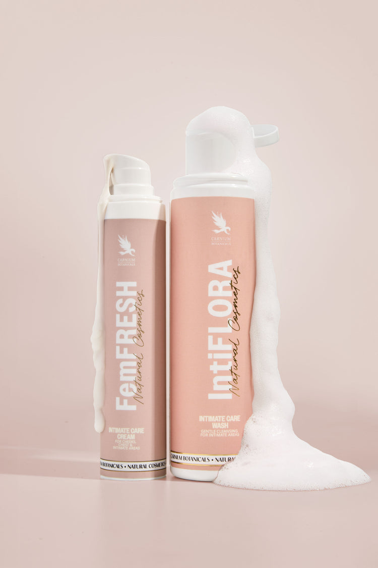 Paquete Dúo para la higiene íntima FemFRESH + IntiFLORA -10%