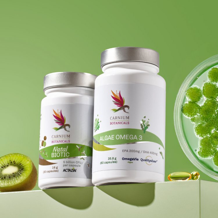 Paquete Embarazo Saludable: Natal Biotic + Algae Omega 3 -10%